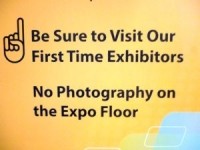 no photos at Expo at FNCE 2013