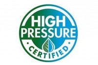 High pressure certified logo