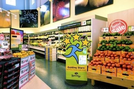 Guiding Stars: Gently steering you towards healthier choices?