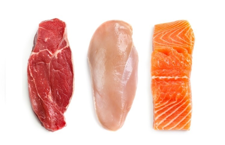Consumers aren't as quick to associate certain types of meat with higher amounts of protein, Nielsen found through conducting two surveys. ©GettyImages/robynmac