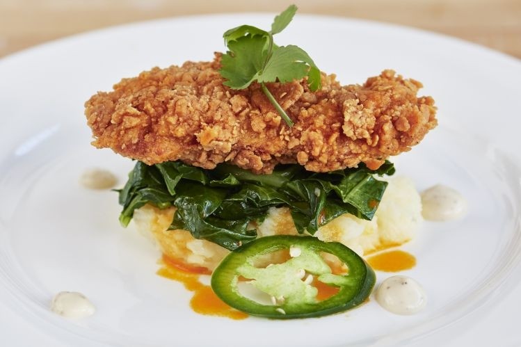 Cell-cultured southern fried chicken (slaughter-free) from Memphis Meats (picture credit: Memphis Meats)