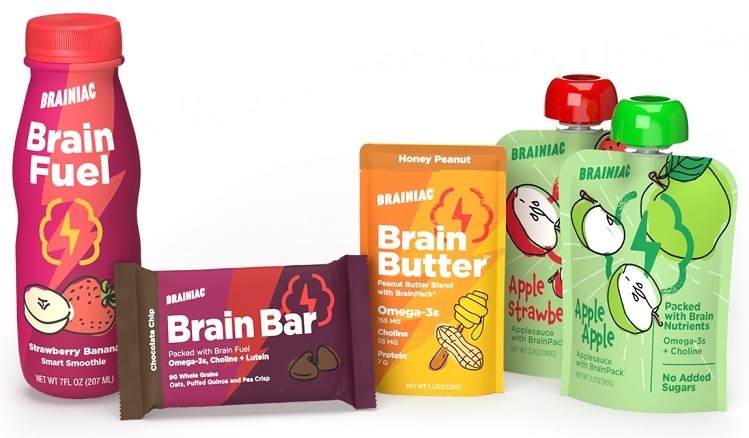 "We've expanded our aperture to be for all the family, although all of our formats remain super kid-friendly and lunchbox friendly..." Image credit: Brainiac Foods
