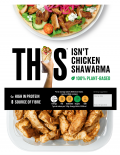 Plant-based chicken shawarma