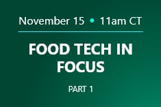 Food Tech in Focus: Sustainable Sourcing for Colors, Flavors, and Sweeteners; and plotting a future for dairy… without cows