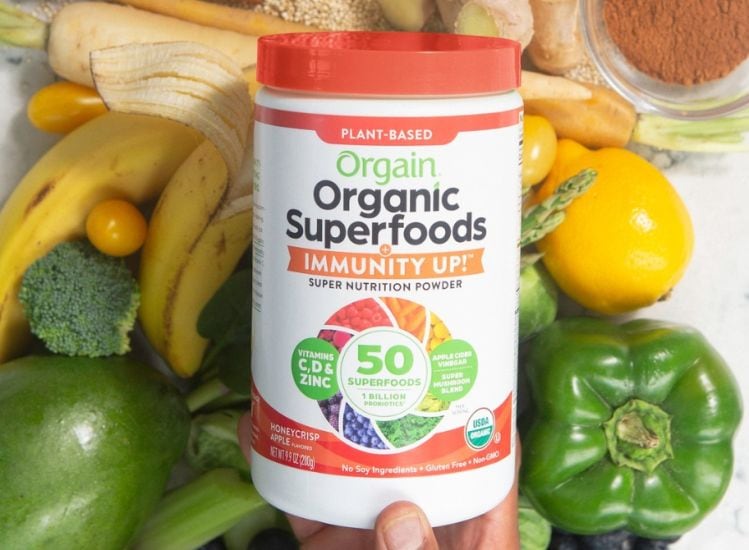 Orgain Superfoods + Immunity Up!