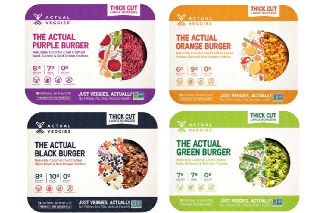 Actual Veggies’ produce-packed patties’ fast growth suggests alternative future for plant-based meat alternatives