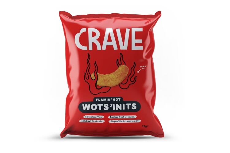 Crave’s Flamin' Hot Wots'inits