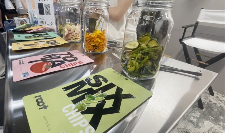Root Foods Co. keeps their vegetable chips simple and sustainable