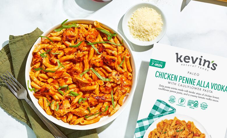 Kevin’s Natural Foods puts a Paleo twist on classic pasta dishes 