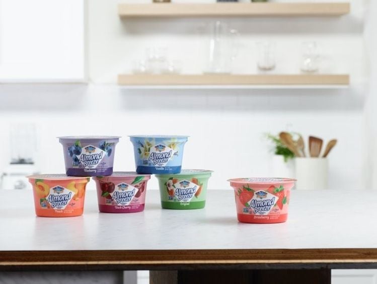 Almond Breeze adds fruit on the bottom