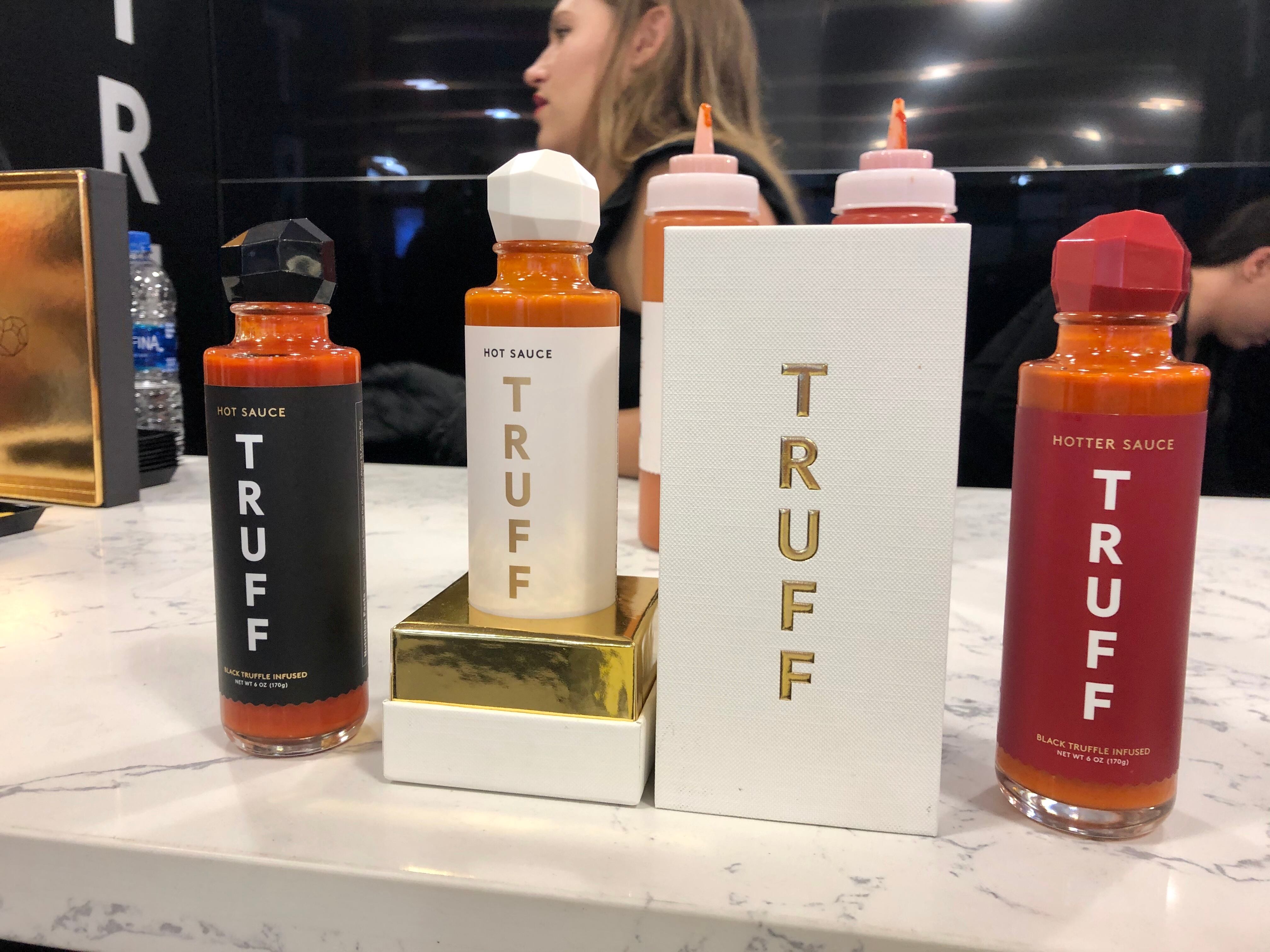 First, the Instagram profile... next, the hot sauce