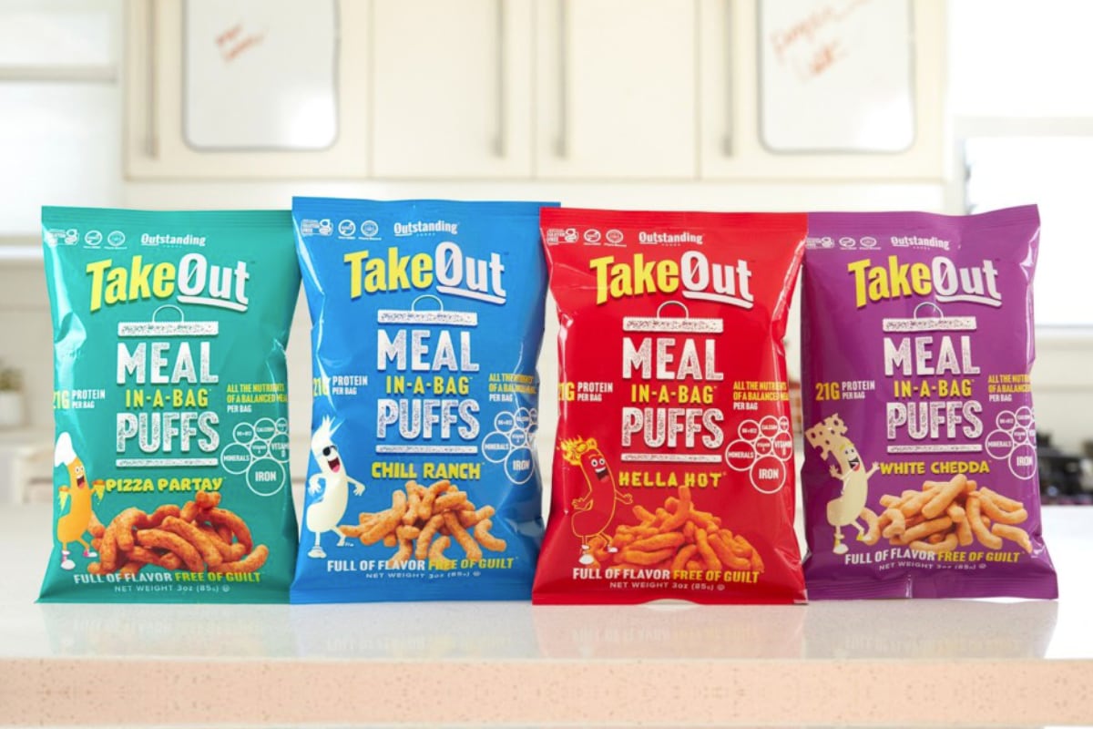 Outstanding Foods raises $10m Series A round, rolls out new plant-protein puffs