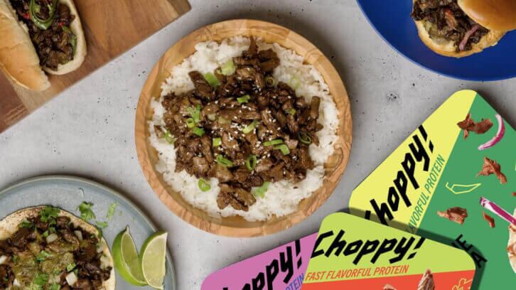 Choppy! blends animal, plant-based ingredients to bridge alternative protein taste gap