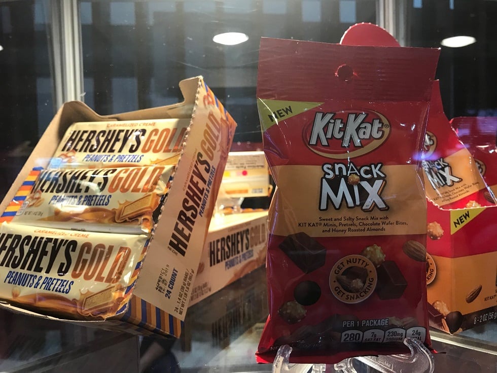 Hershey Gold and KitKat Mix