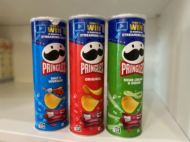 Pringles sets its sights on groundbreaking tech that helps people with sightloss