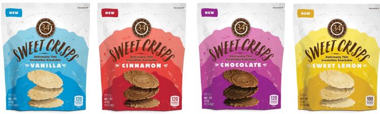 34 Degrees unveils new sweet options