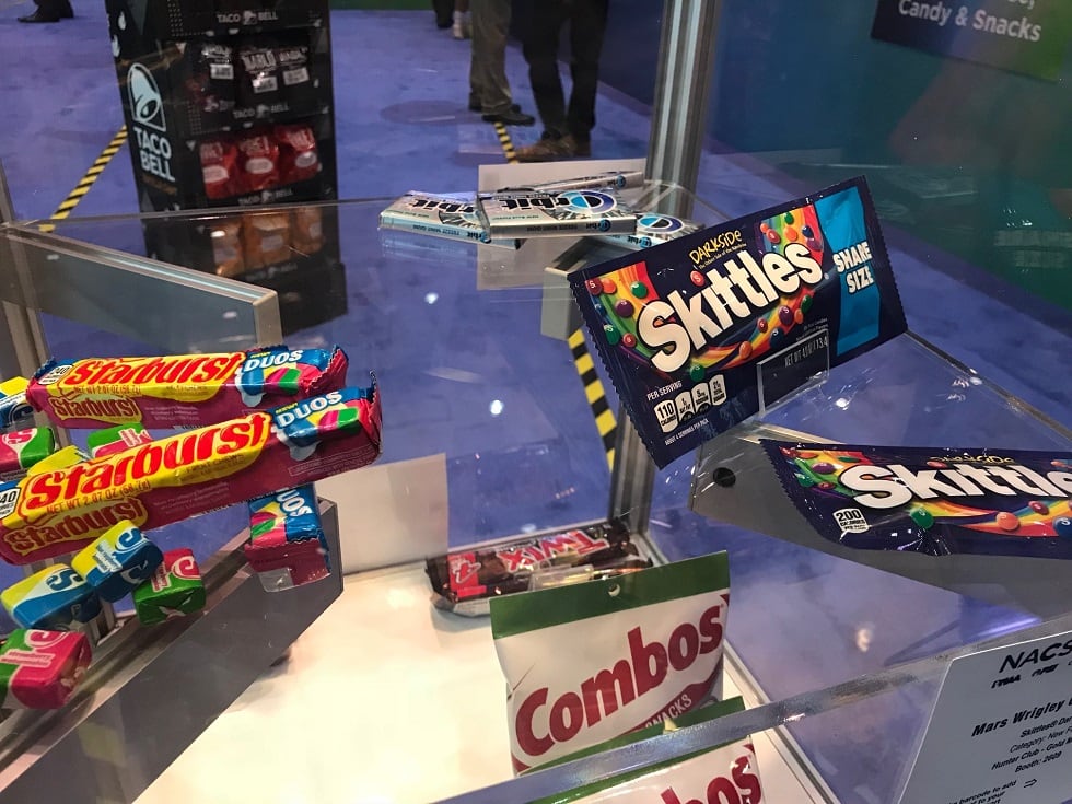 Mars' Starburst Duos / Skittles Dark Side