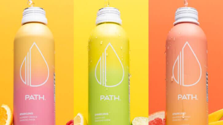 PATH’s flavored sparkling water is a continuation of bottle reusability