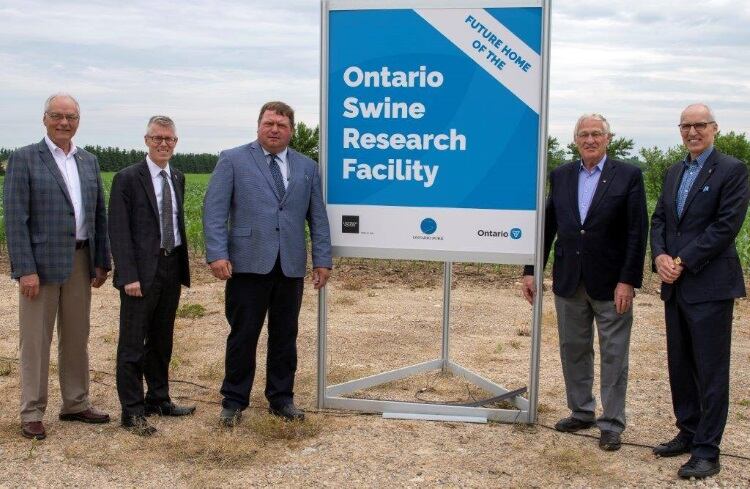 Ontario swine research facility unveiled