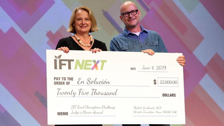 En Solución wins the IFTNEXT Food Disruption Challenge