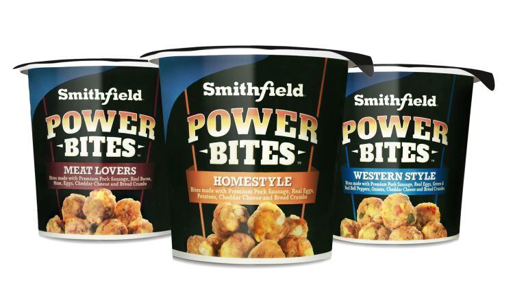 Hot and ready to eat in 45 seconds... Power Bites