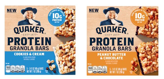 Quaker Protein bars