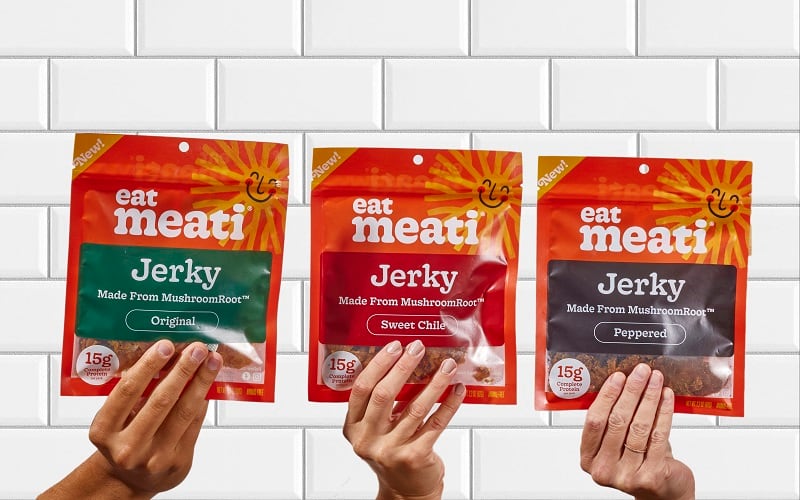 Meati lays down roots in snack category, recalibrates $1b in sales by 2025 goal