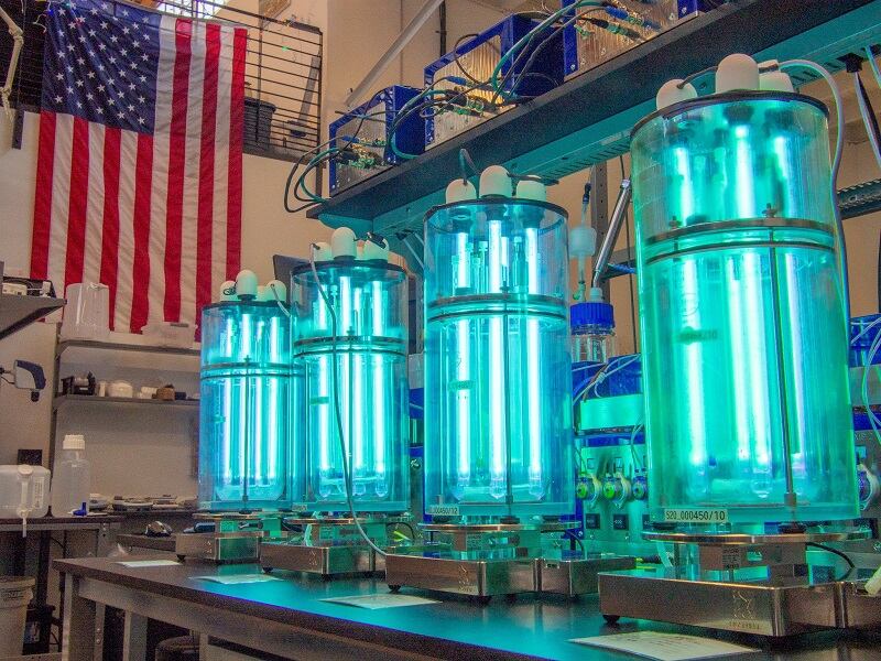 Biosphere illuminates biomanufacturing sterilization with UV light