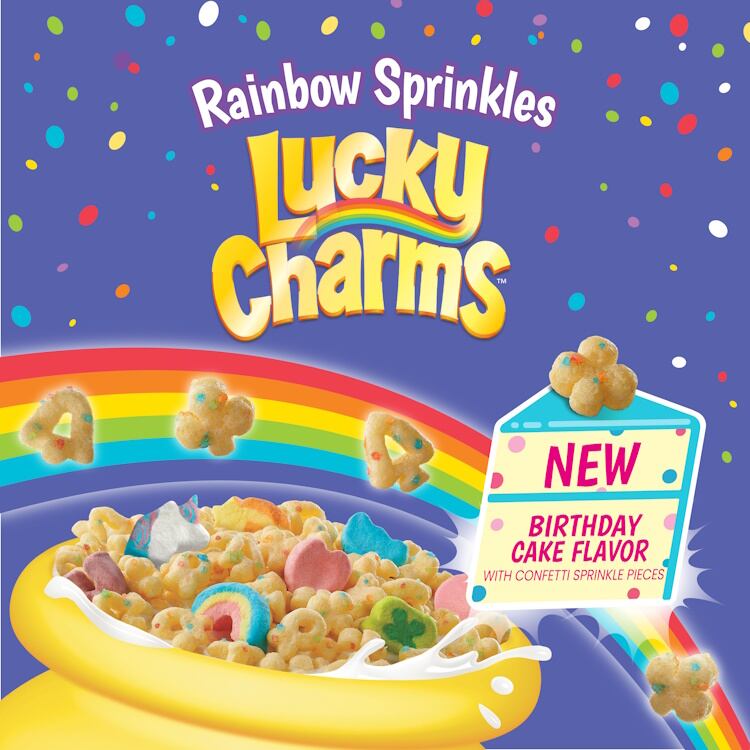 Lucky Charms Rainbow Sprinkles