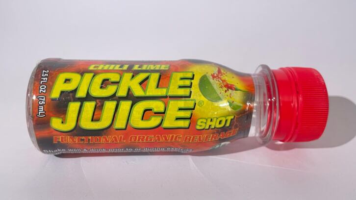 Pickle Juice offers muscle cramping relief without actual pickles