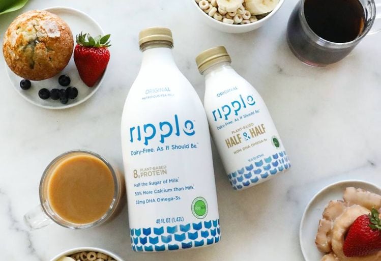 Plant-based beverages are continuing to grow strongly
