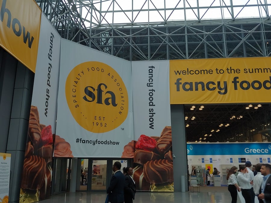 5 trends from Summer Fancy Food: From veggie-enhanced non-dairy cheese to convenient baking solutions to keto-friendly snacks and booze-fueled treats