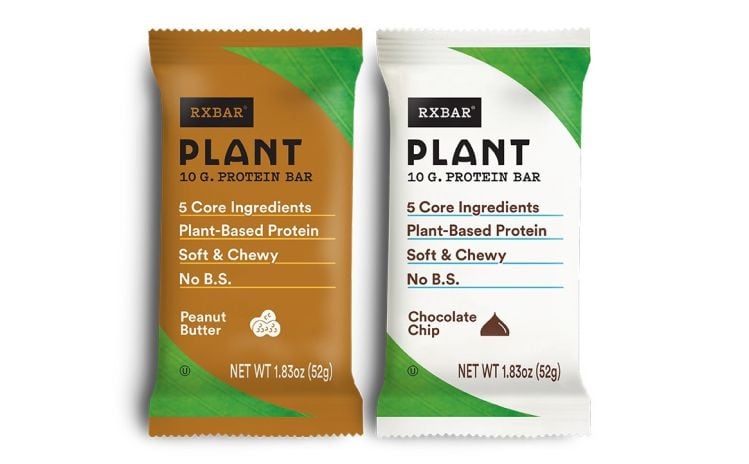 Move over egg white... RXBAR debuts plant-based protein bars