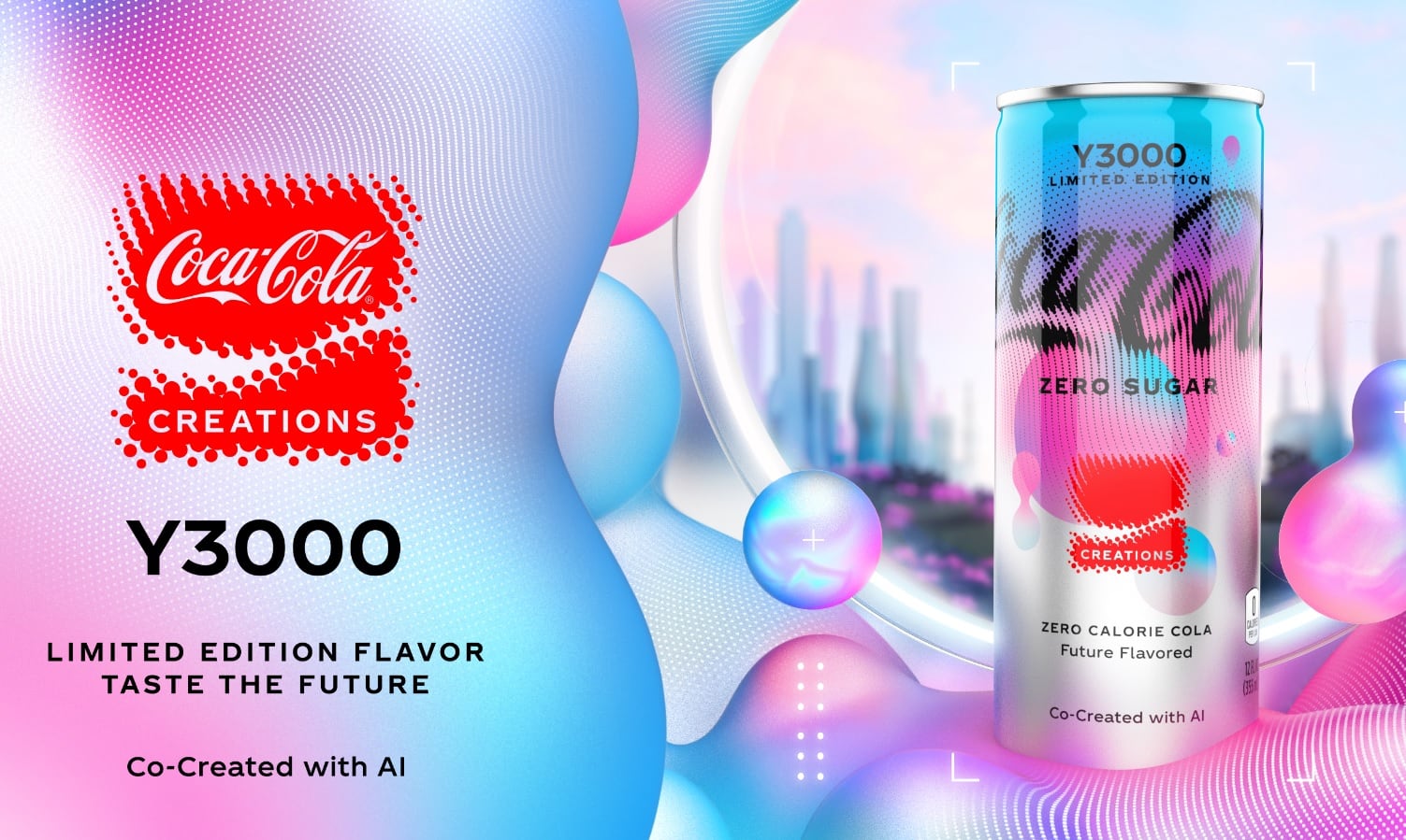 ‘Taste the future’: Coca-Cola uses AI to create its latest beverage launch 
