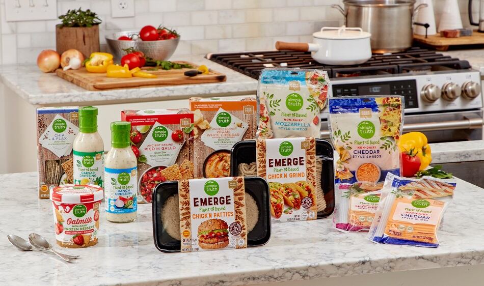 Kroger adds more than 50 plant-based items to Simple Truth line