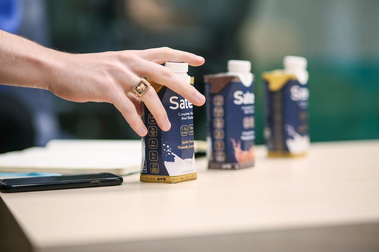 Sated keto meal shakes will be a competitor to Soylent, says founder