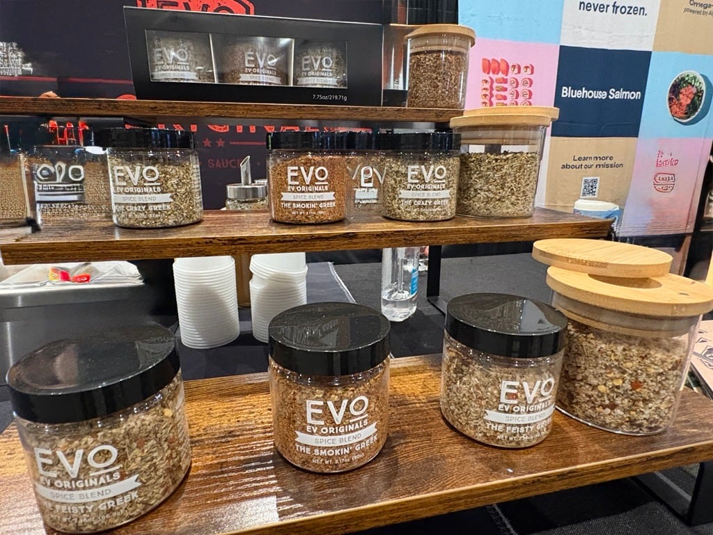 EVO's spice lineup