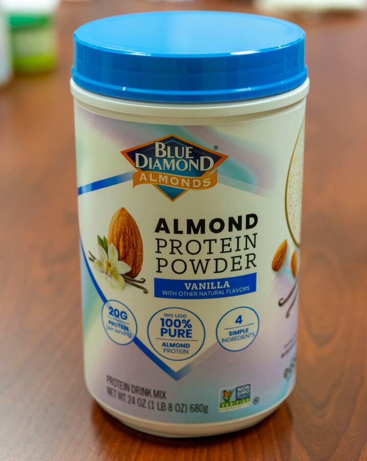 Almond protein powder hits Amazon