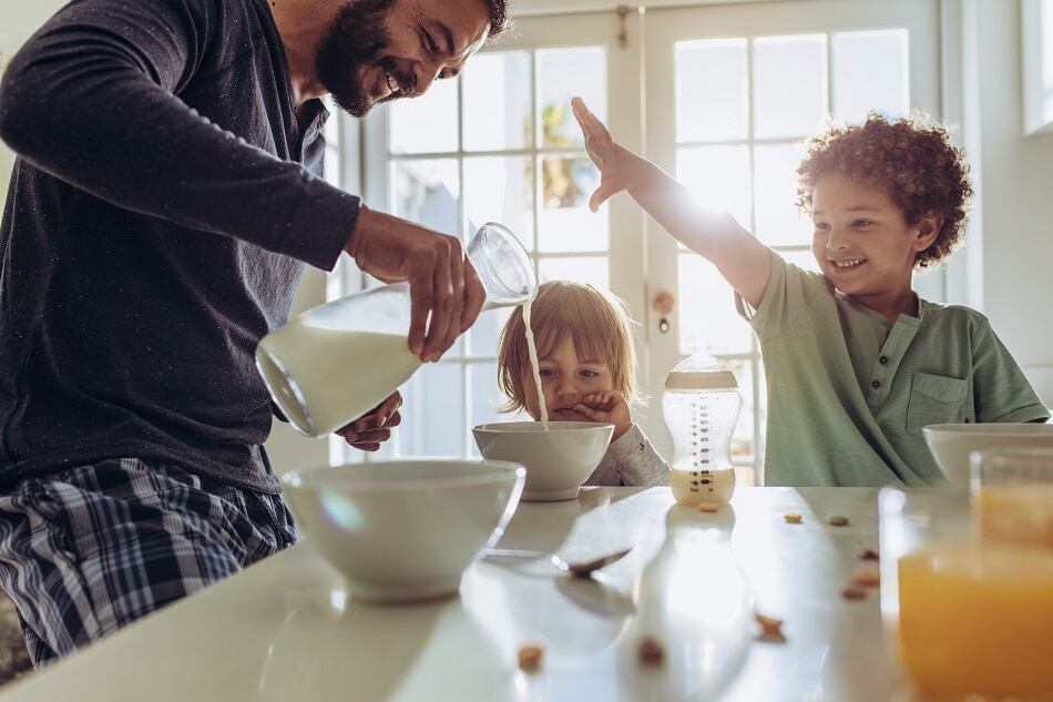 General Mills finds more families report eating breakfast together