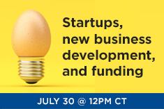 Startups, New Business Development & Funding