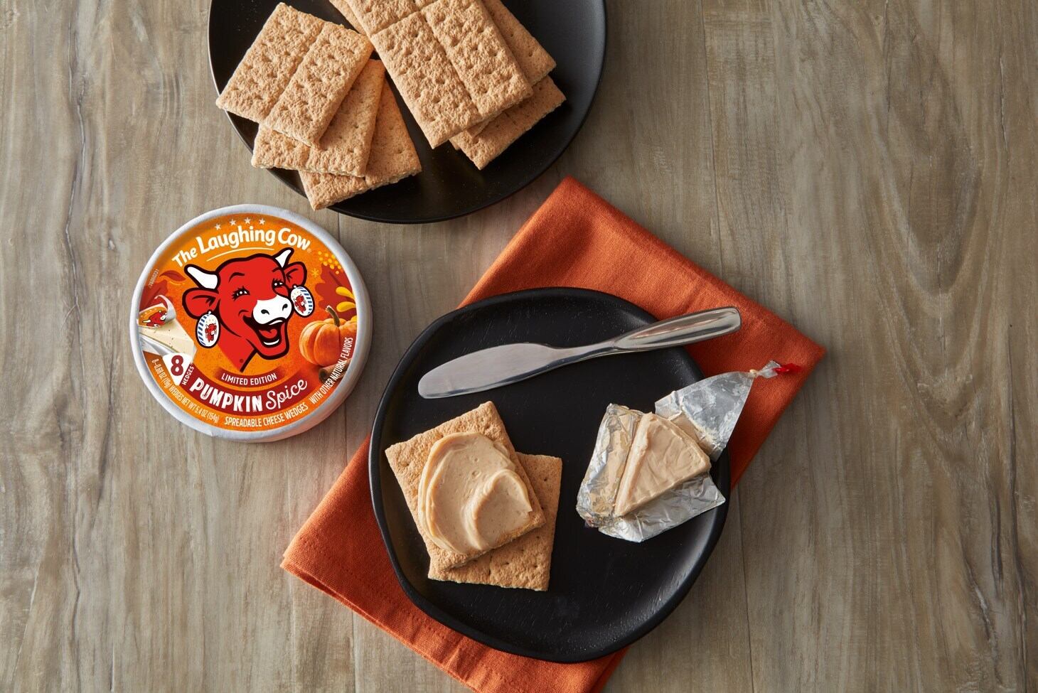 The Laughing Cow Pumpkin Spice Variety is Sweet and Versatile, Adding a Seasonal Touch to Any Snack or Recipe