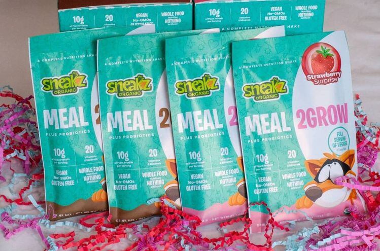 Meal2Grow from Sneakz Organic: Plant-based nutrition powder for children