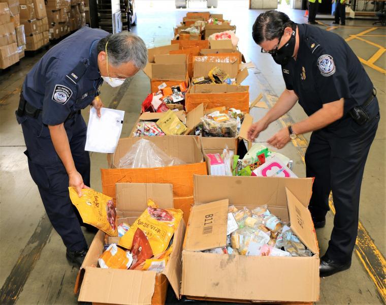 CBP seizes 19,555lbs of prohibited pork, chicken, beef and duck from China  