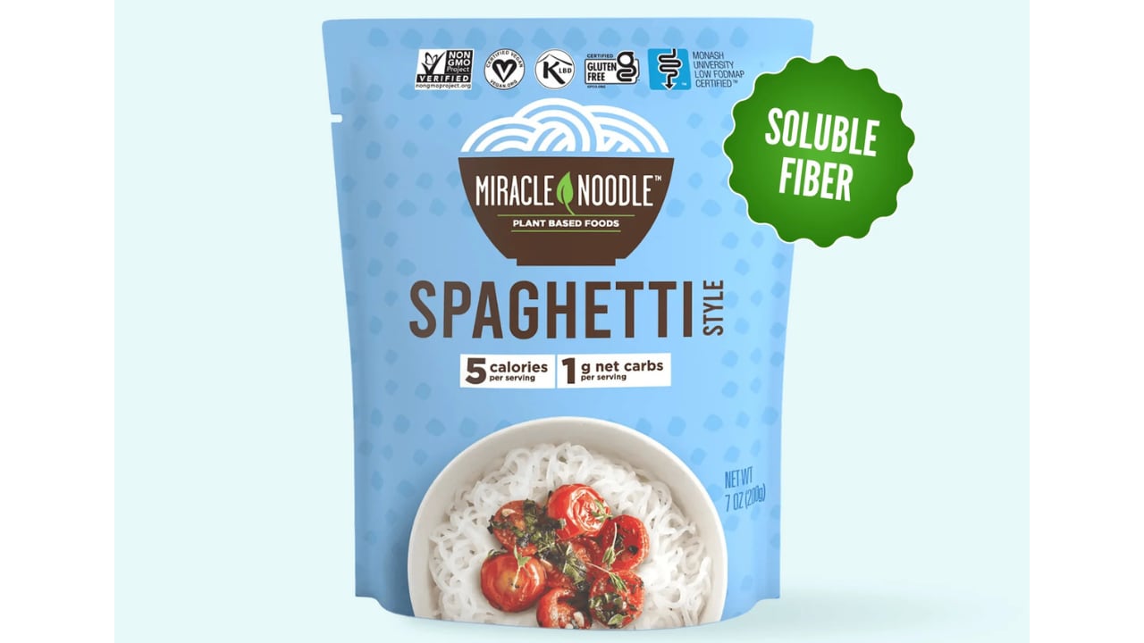 Miracle Noodle produces a range of konjac-based noodles, rice and read-to-eat meals.
