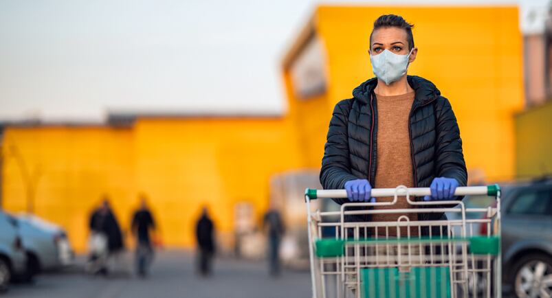 Shifting shopping habits: Consumer visits favor dollar stores, supermarkets during pandemic