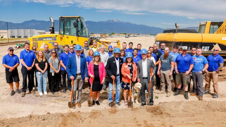 PepsiCo hosts groundbreaking ceremony for new Colorado Springs distribution facility