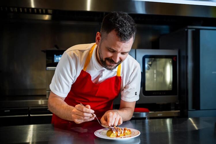 Michelin-starred chef Miguel Carretero