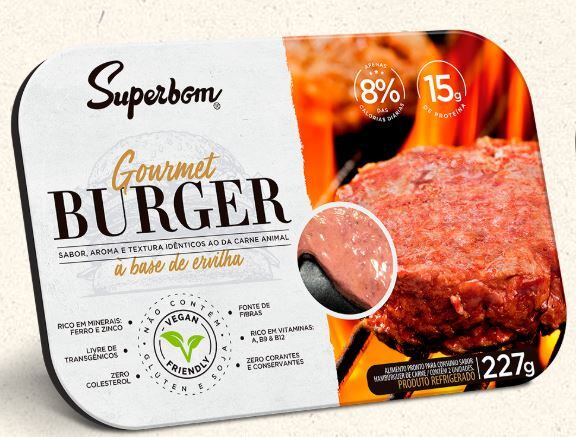 Superbom launches soy-free vegan burger