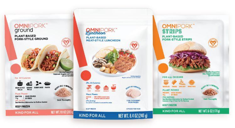 Asian plant-based meat sensation OmniFoods makes US retail debut with OmniPork  