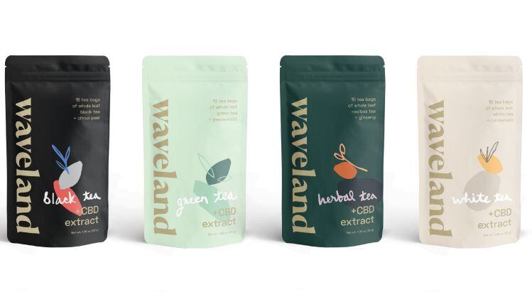 Waveland unveils CBD tea range